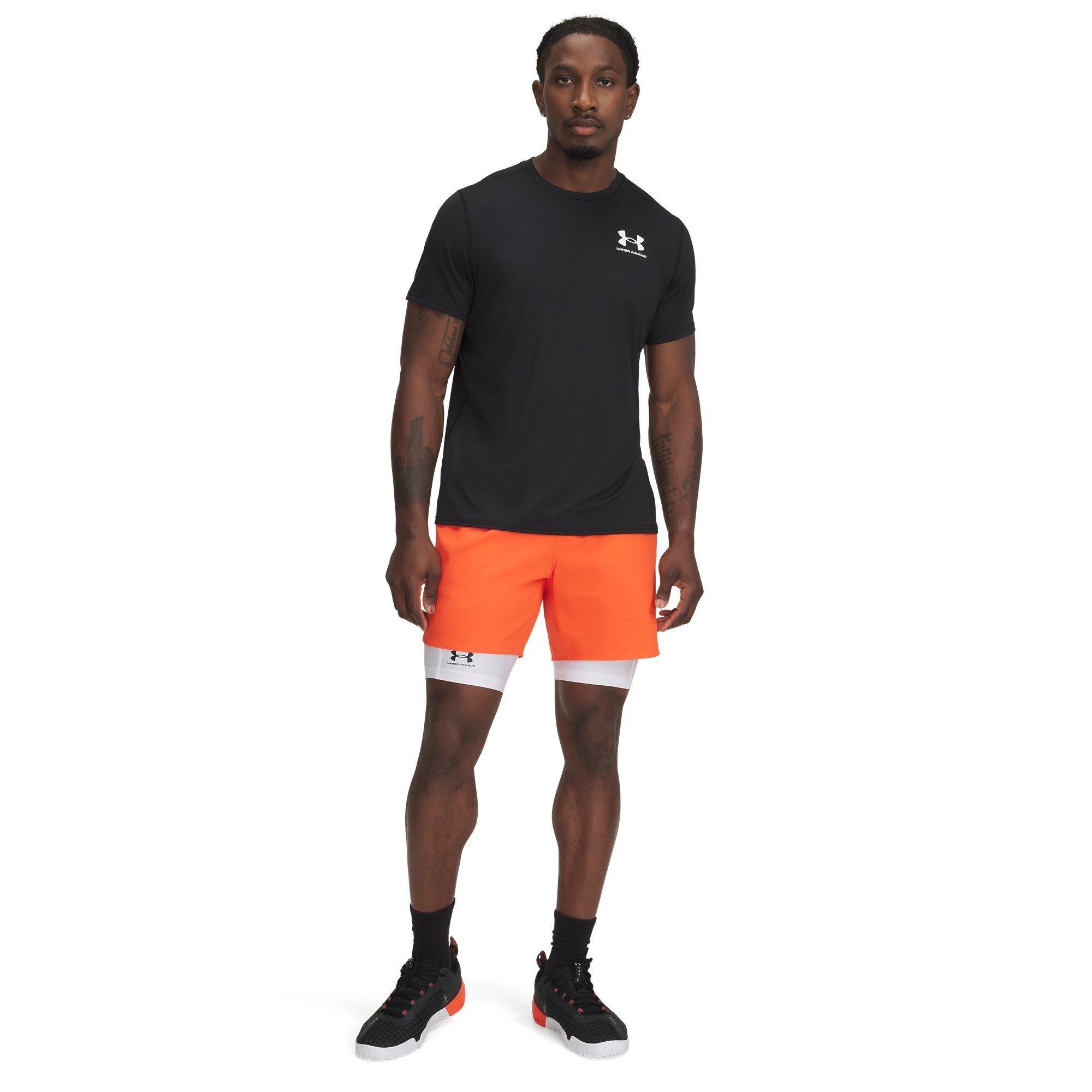 Orange - Under Armour - 6 Vanish Elite Shorts Mens - 4