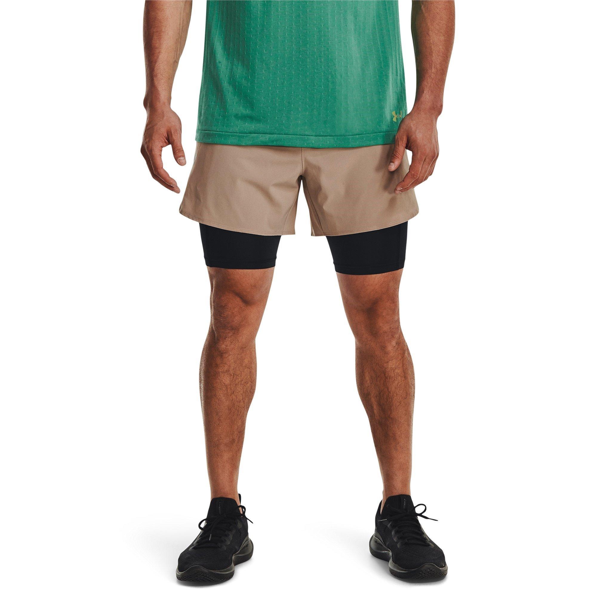 Braun - Under Armour - Peak 2-in-1 Woven Shorts - 2
