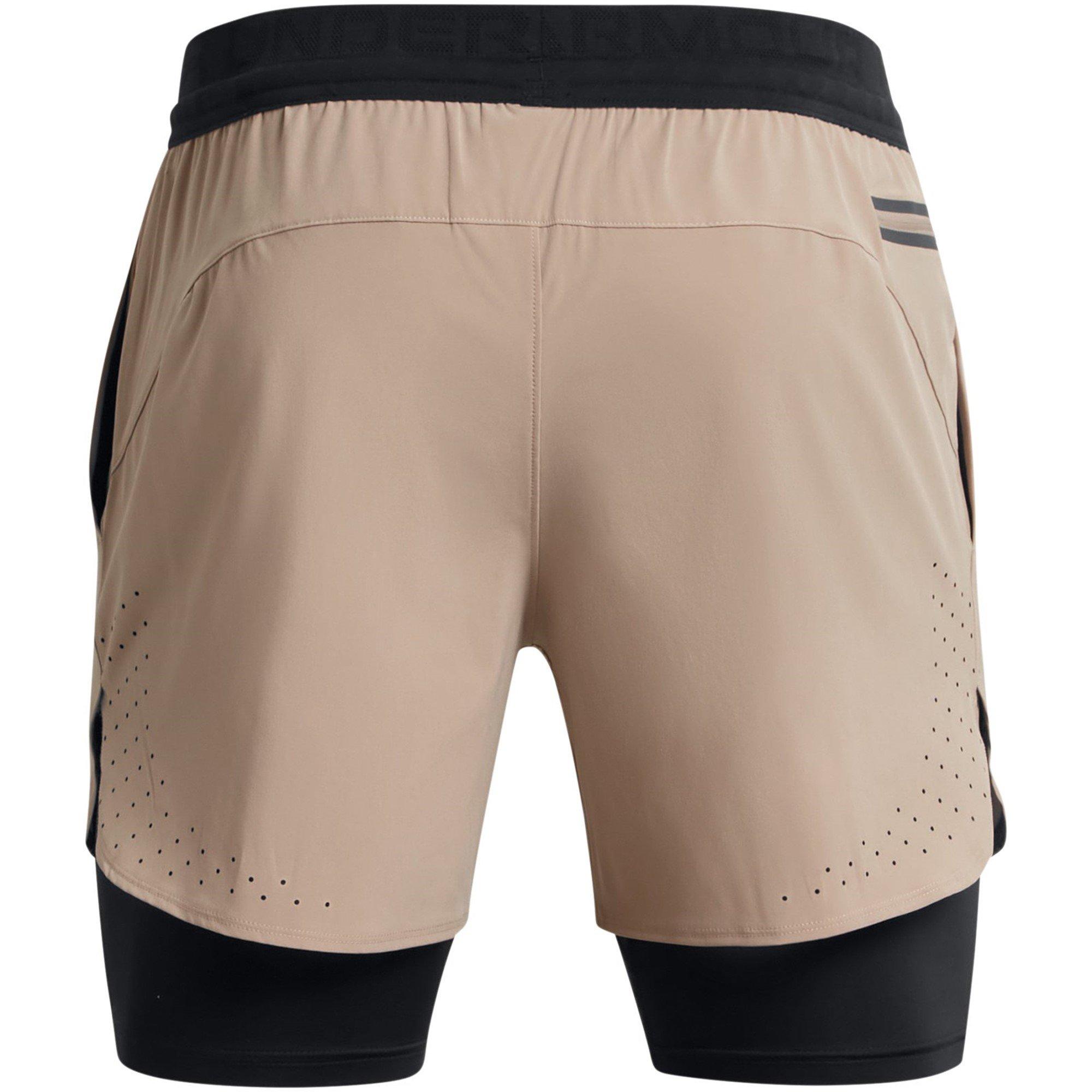 Braun - Under Armour - Peak 2-in-1 Woven Shorts - 8