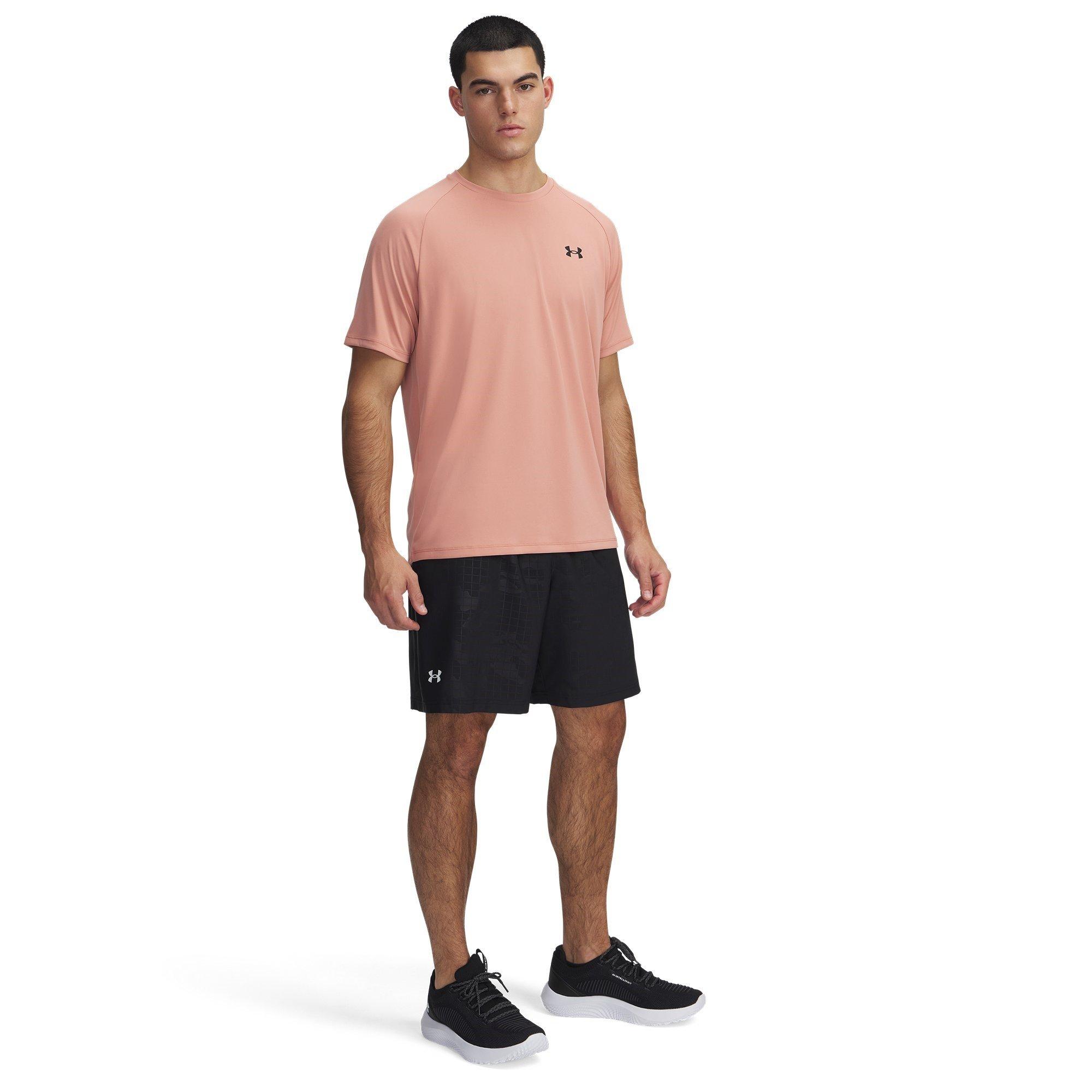 Crna - Under Armour - Emboss Woven Tracksuit Shorts - 3