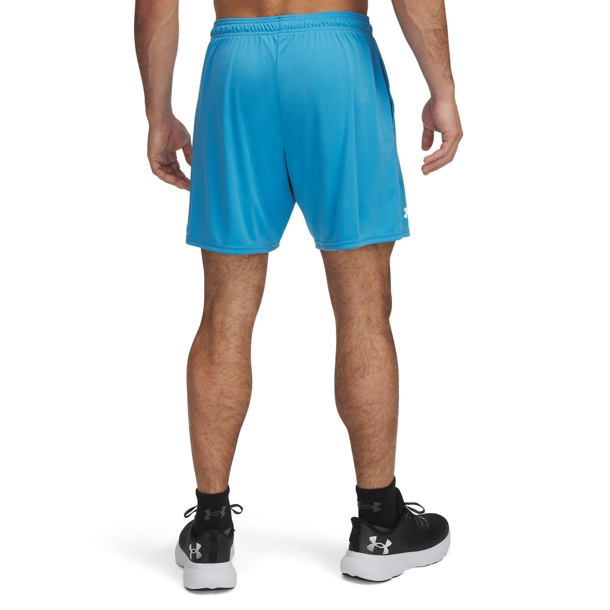Blue - Under Armour - Men's Emboss Woven Tracksuit Shorts - 2