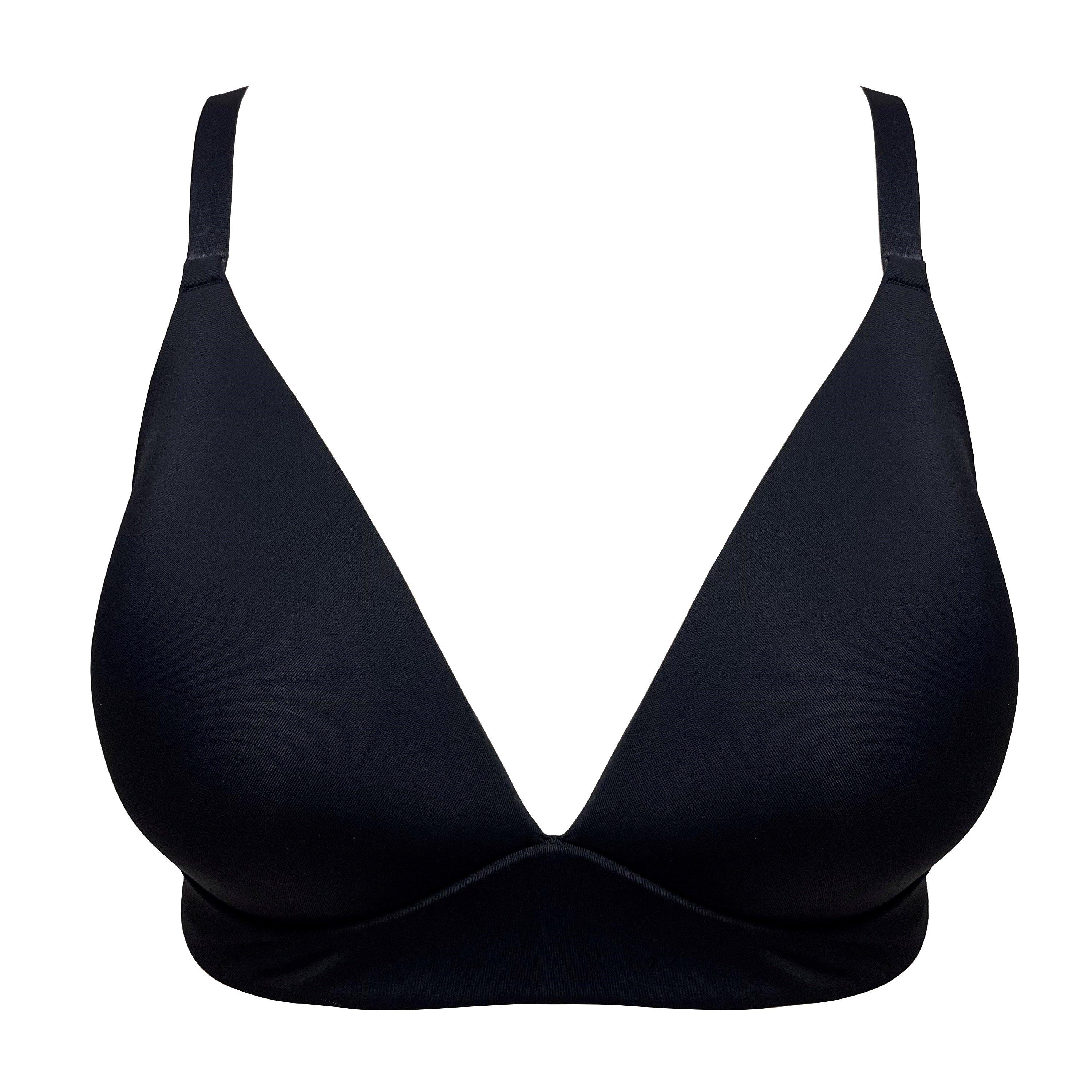 Schwarz/Weiß/Nackt - Be You - 3 Pack Non-wired Plunge Bra - 2