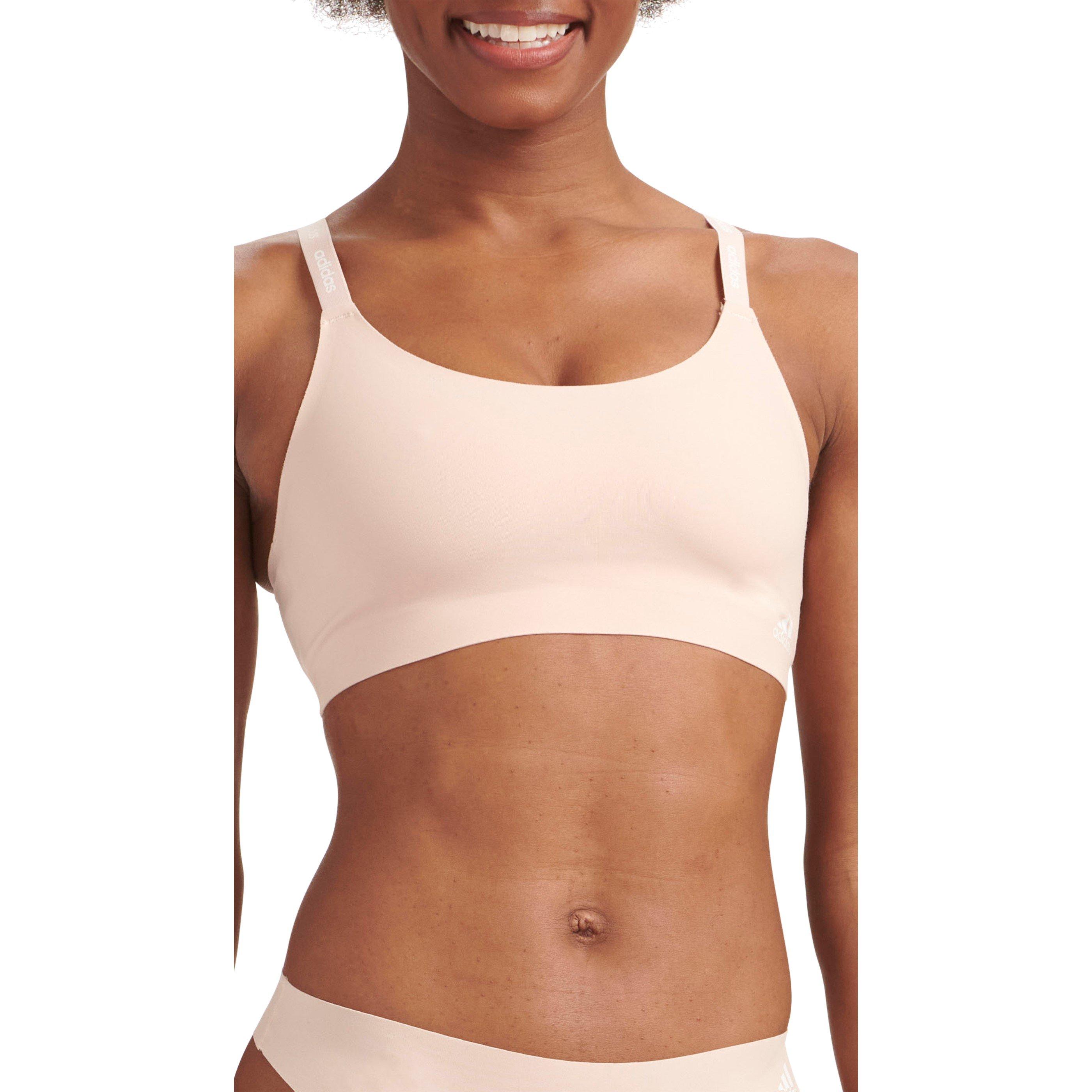 Peach Whip - adidas - Active Micro Flex Scoop Lounge Bra - 6
