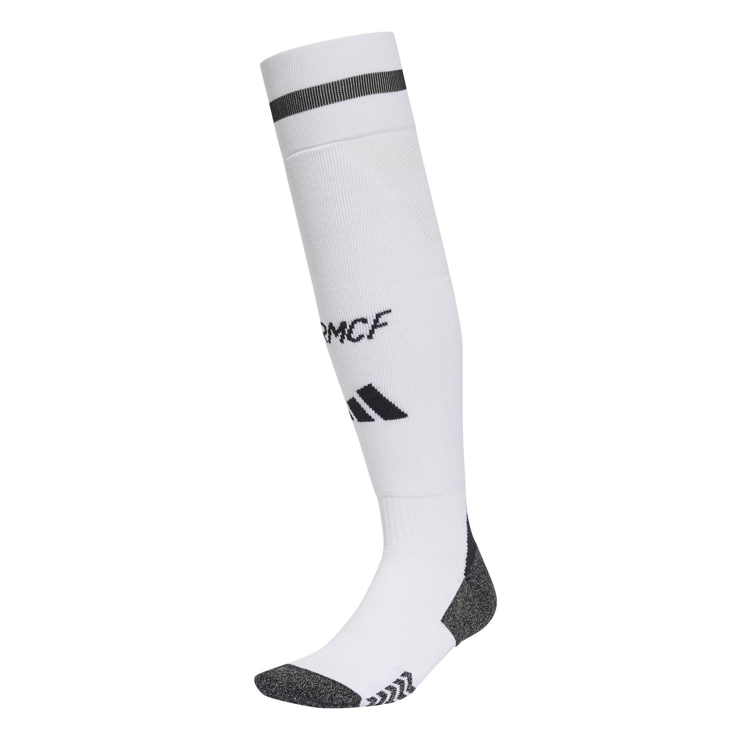 White - adidas - Real Madrid Home Socks 2024 2025 Adults - 1
