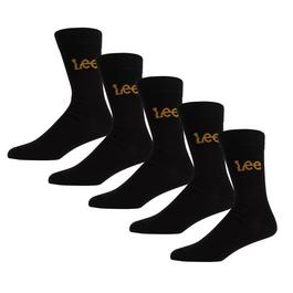 Lee Drew 5 Pack Socks Mens