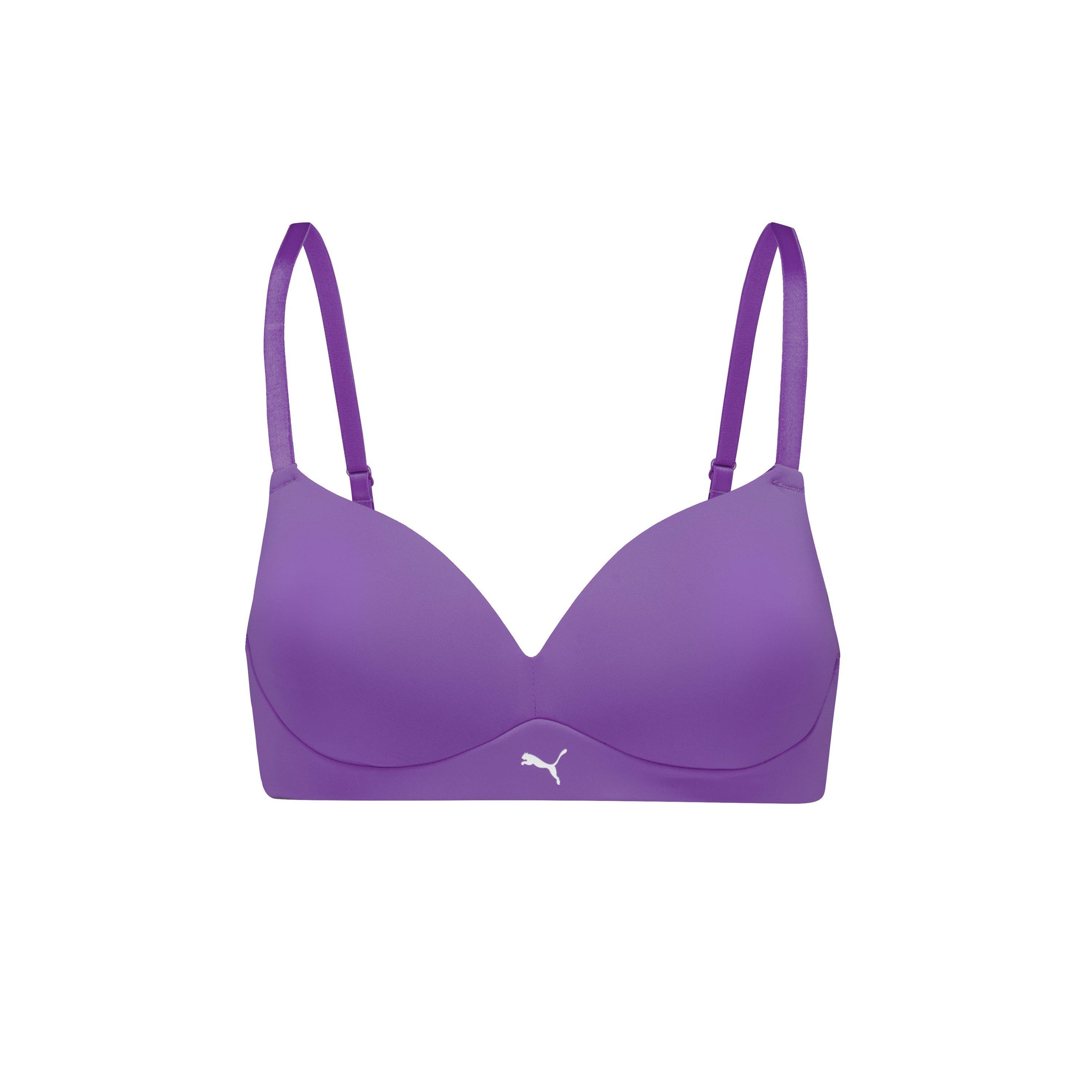 Astor Purple - Puma - Women's Soft Lightly Lined Bralette - 1