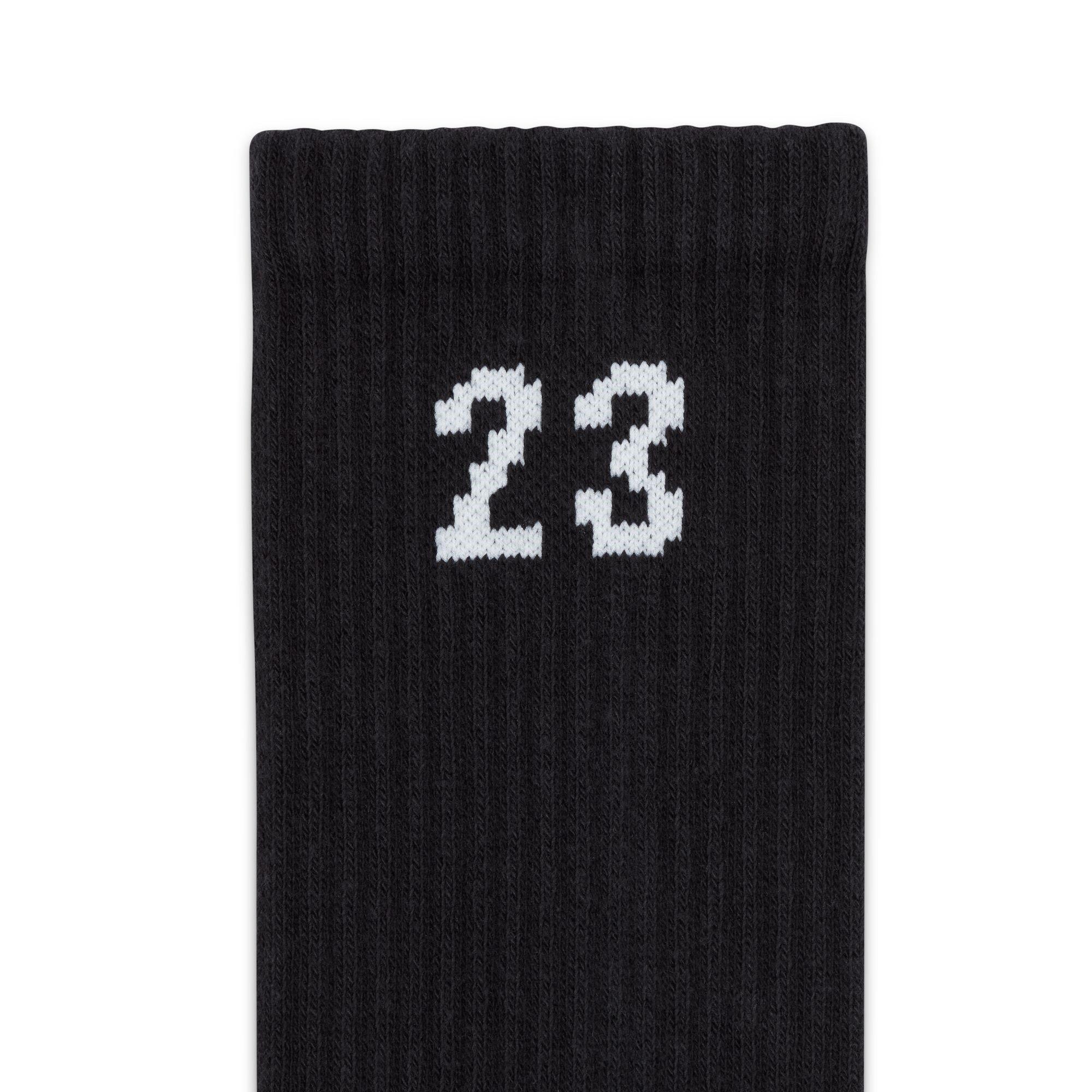 Schwarz - Air Jordan - Essentials Crew Socks (3 Pairs) - 2
