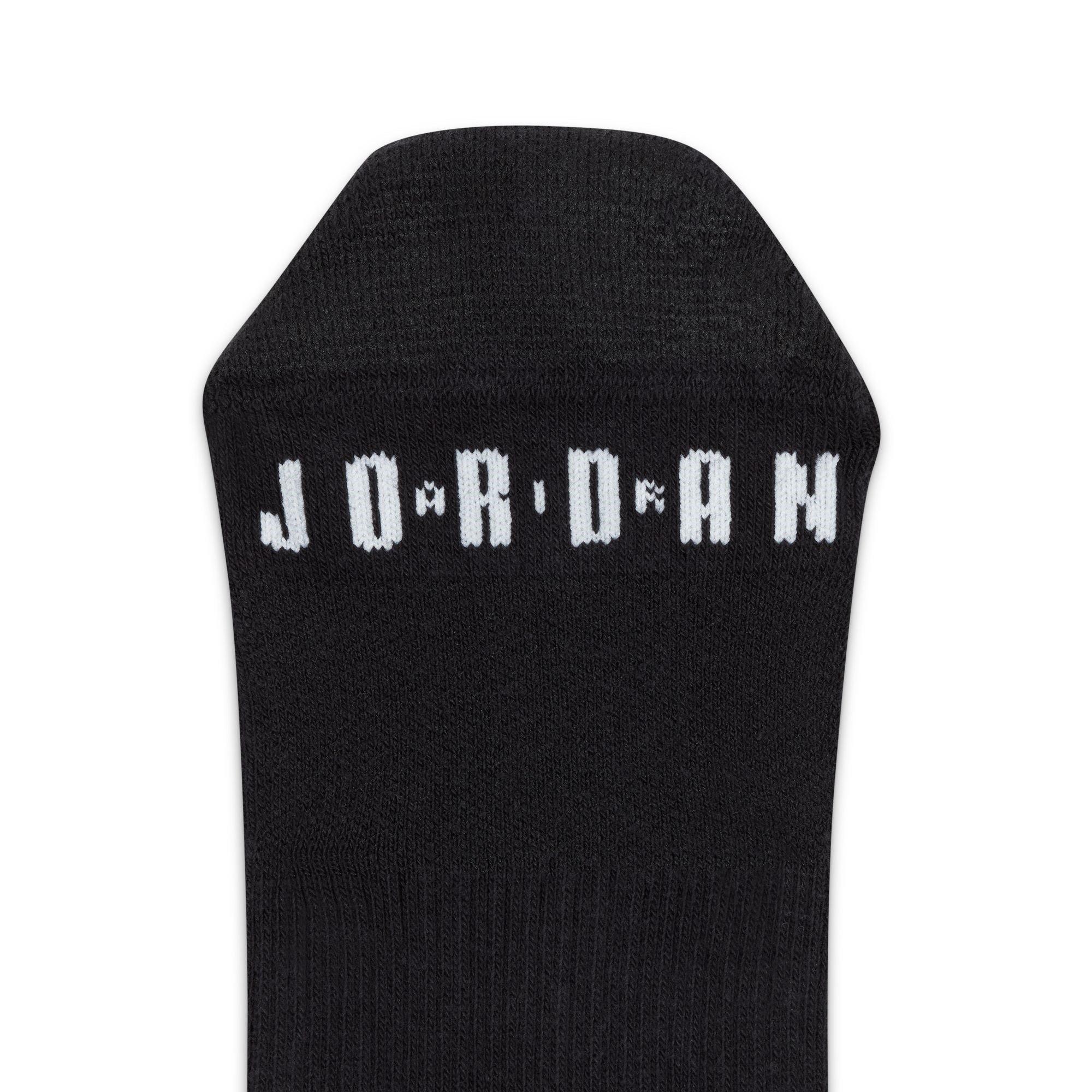 Schwarz - Air Jordan - Essentials Crew Socks (3 Pairs) - 5