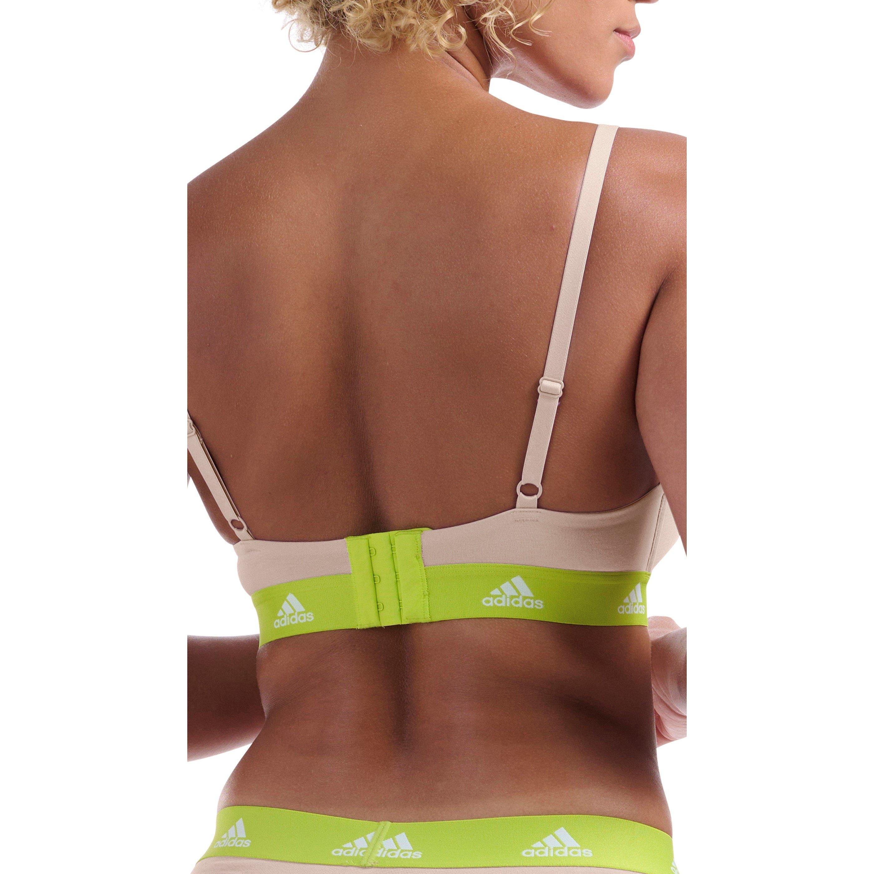 Beige - adidas - Lightly Lined Bralette - 6