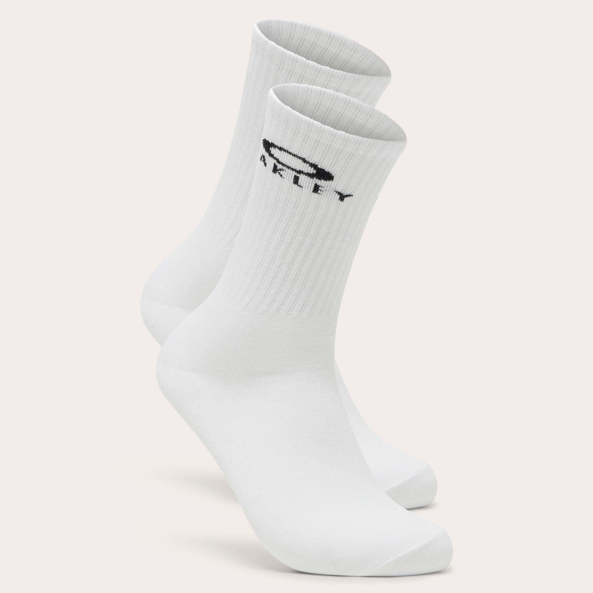 Oakley Men's Crew Socks - White - L