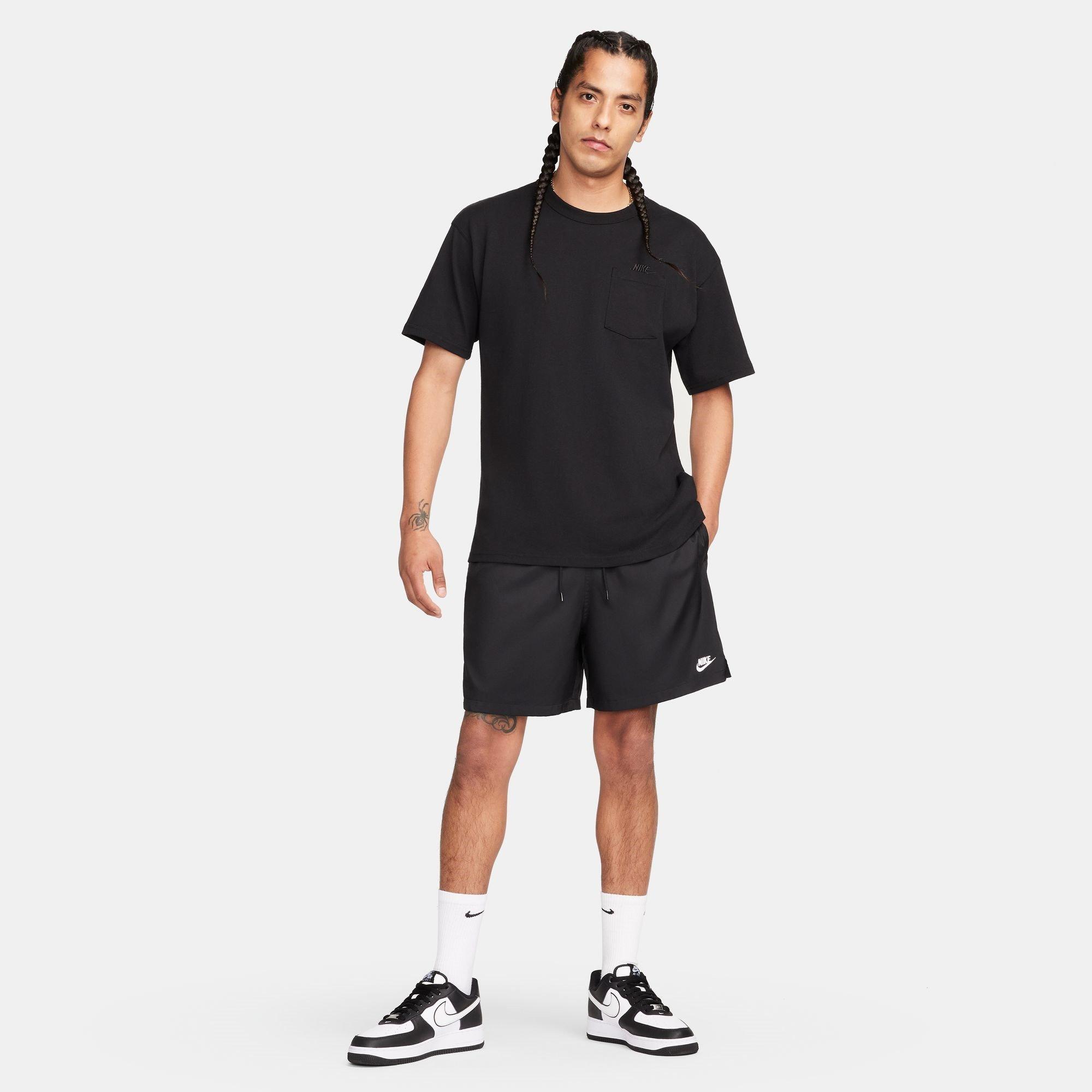 NEGRO/BLANCO - Nike - Club Men's Woven Flow Shorts - 8