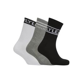 Lyle and Scott 3-Pack Logo Socks