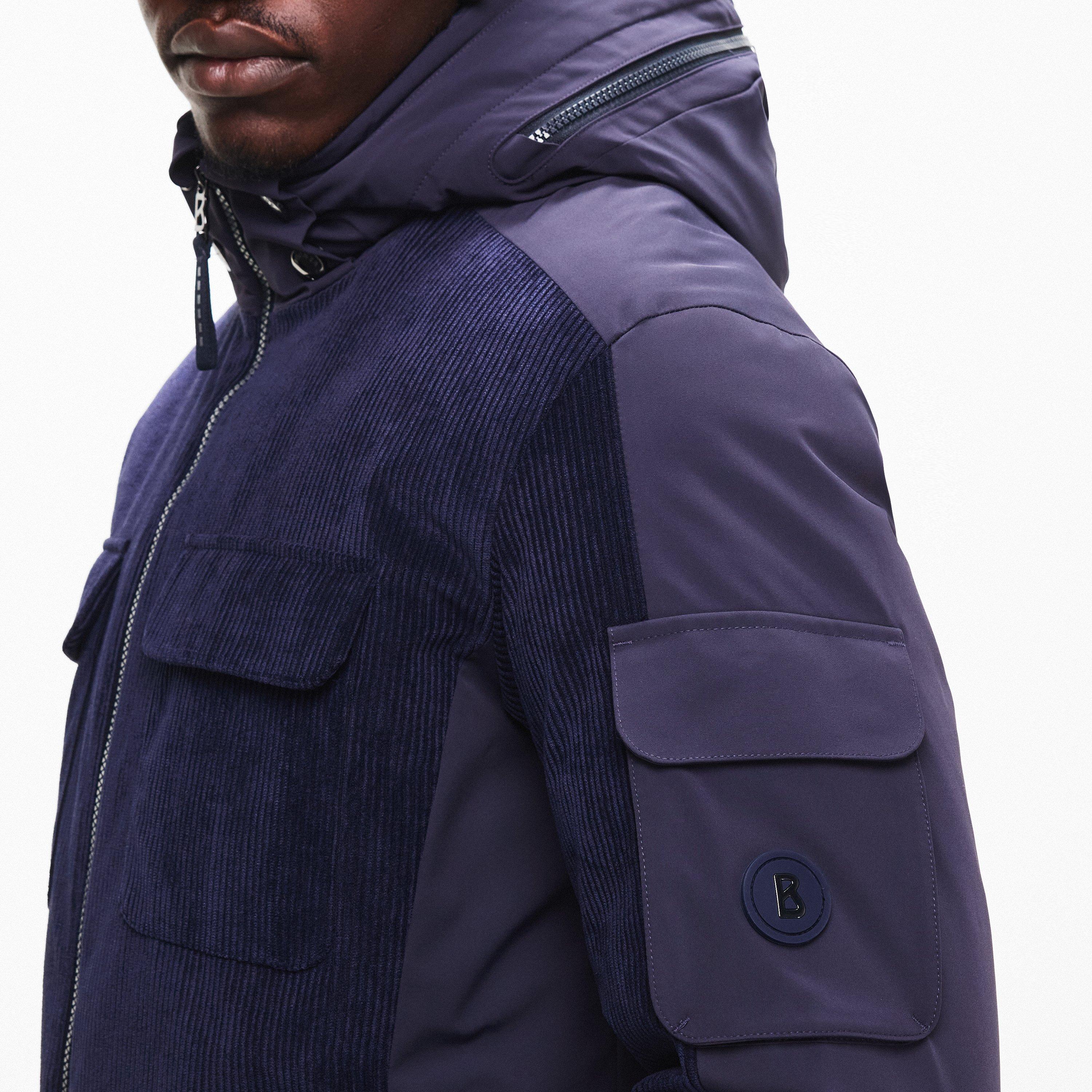 Navy - Bogner - Womens Cobe Corduroy Ski Jacket - 5
