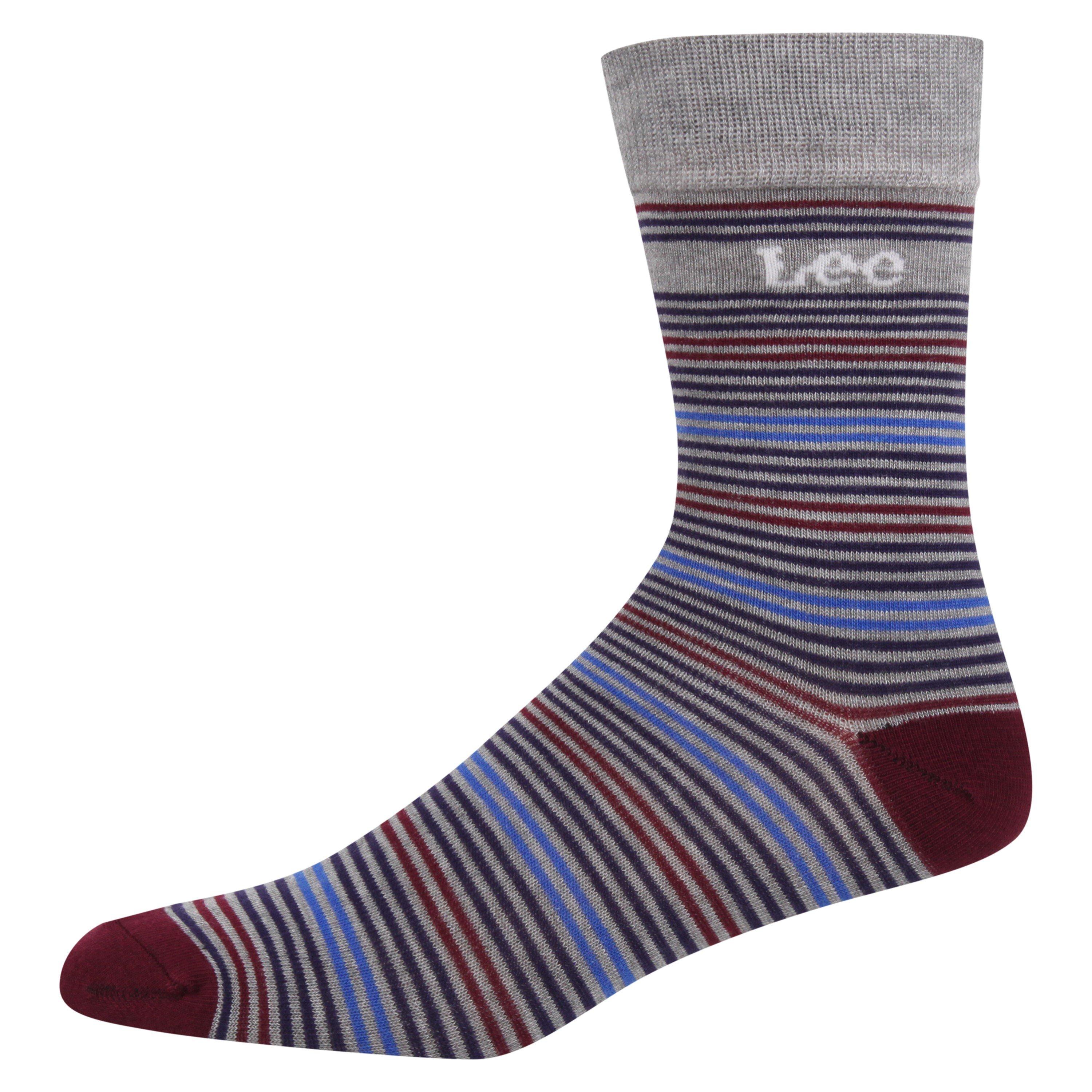GMrl/DMrl/BlSt - Lee - 3-Pack Crew Socks - 2