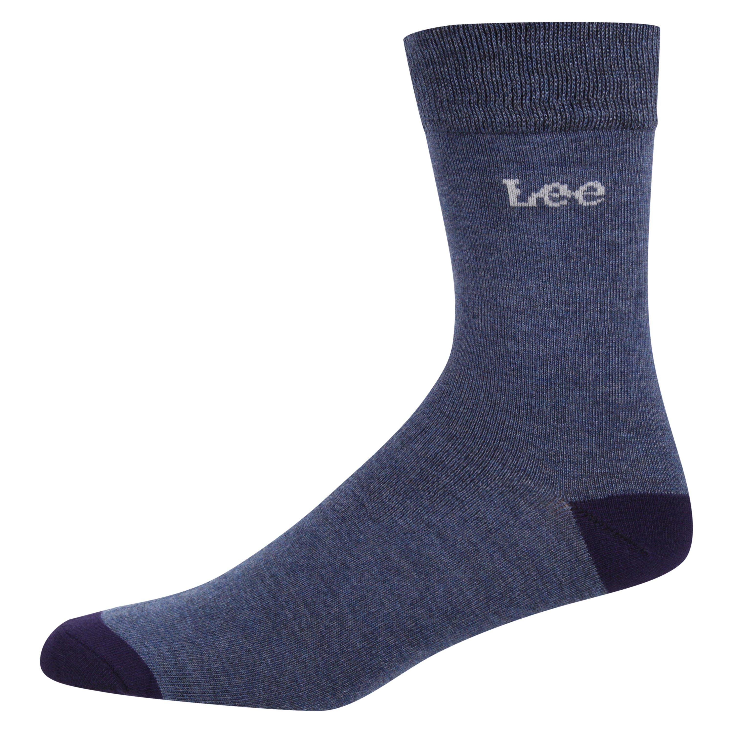 GMrl/DMrl/BlSt - Lee - 3-Pack Crew Socks - 5