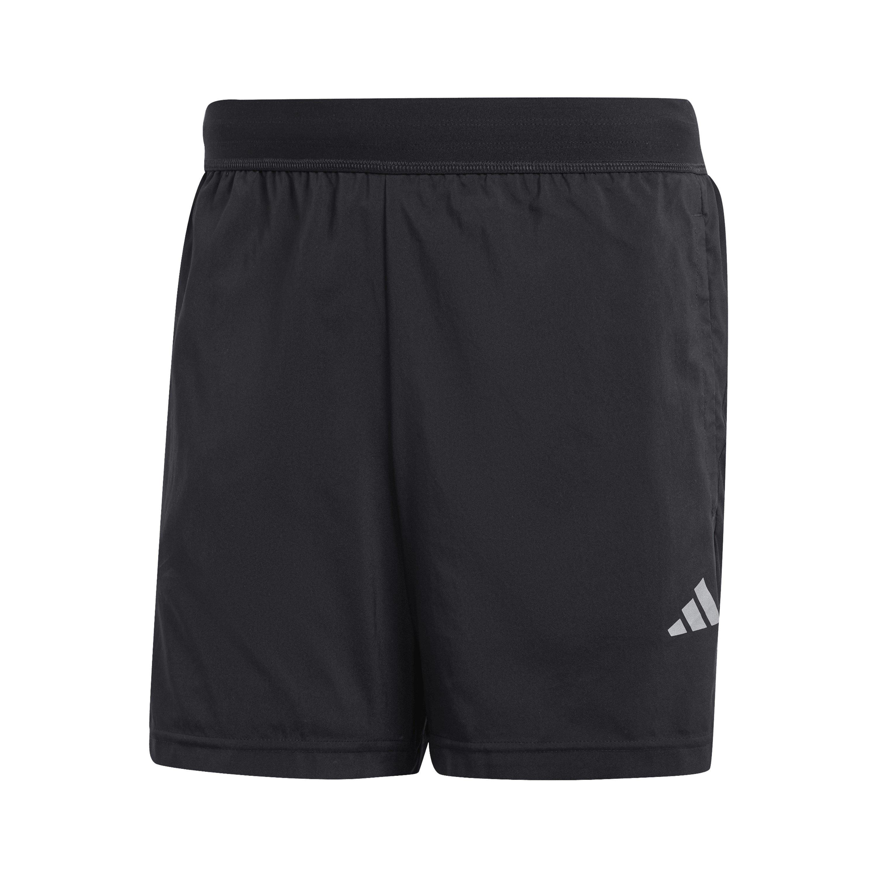 Adidas Men's Gym+ Woven Tracksuit Shorts - Black - S