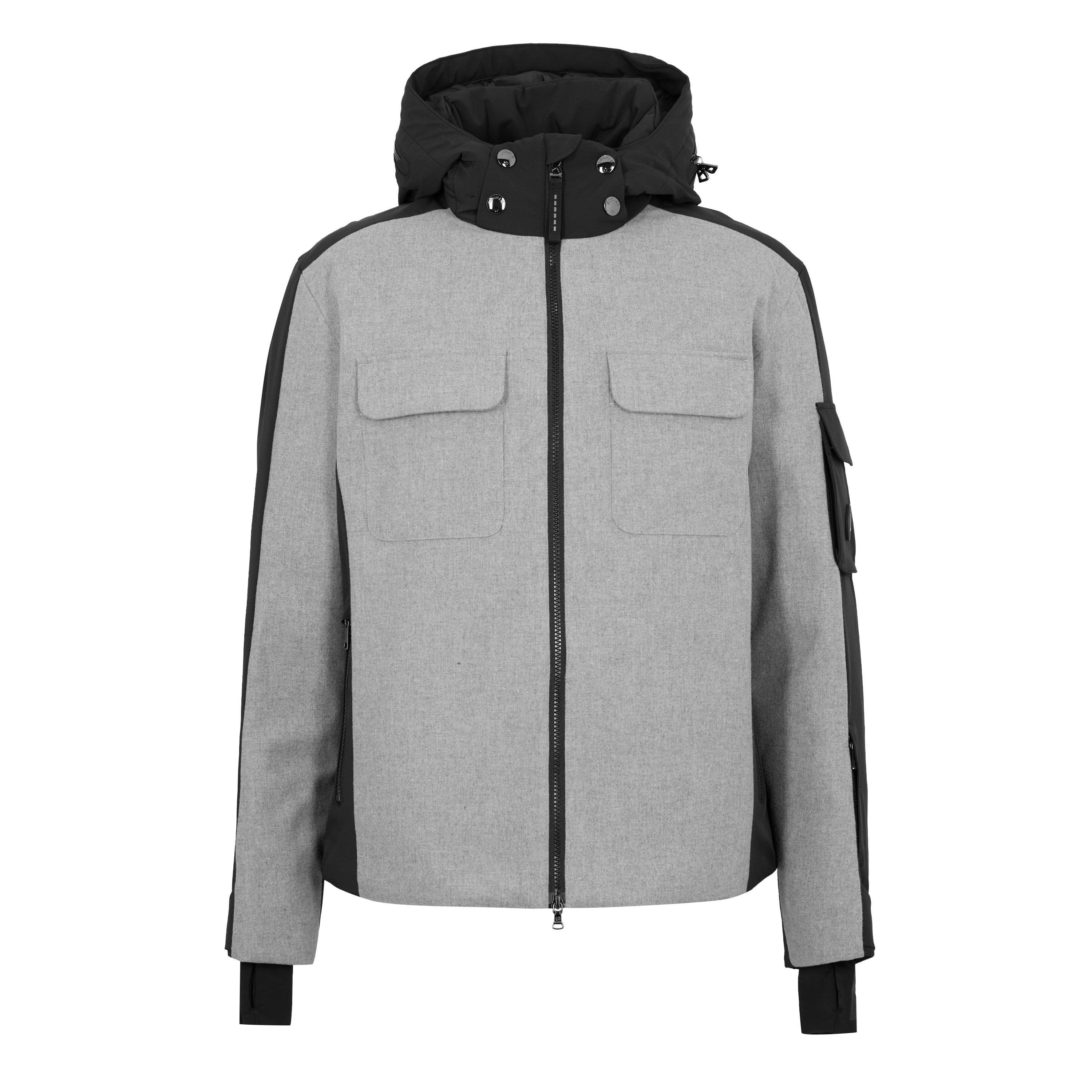 Bogner Mens Cobeyn Ski Jacket - Light Grey Mel - Medium