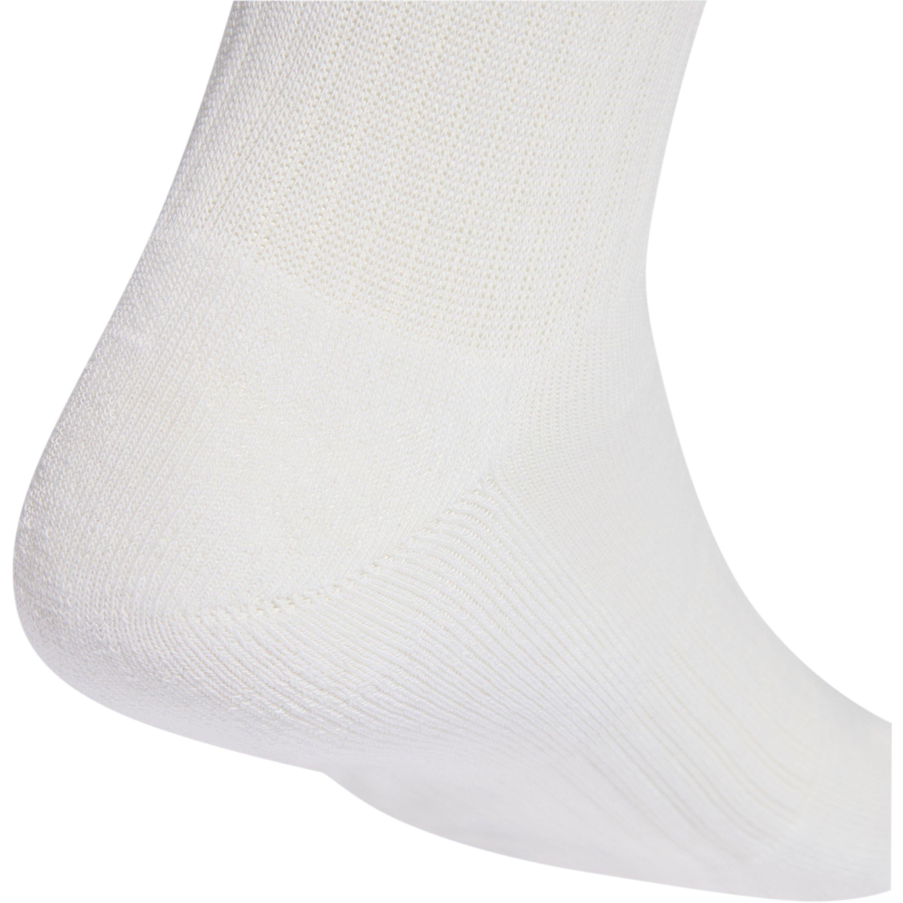 Weiß/Schwarz 3S - adidas - 3-Pack Crew Socks Adults - 5