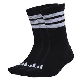 adidas 3 Pack Crew Socks Adults