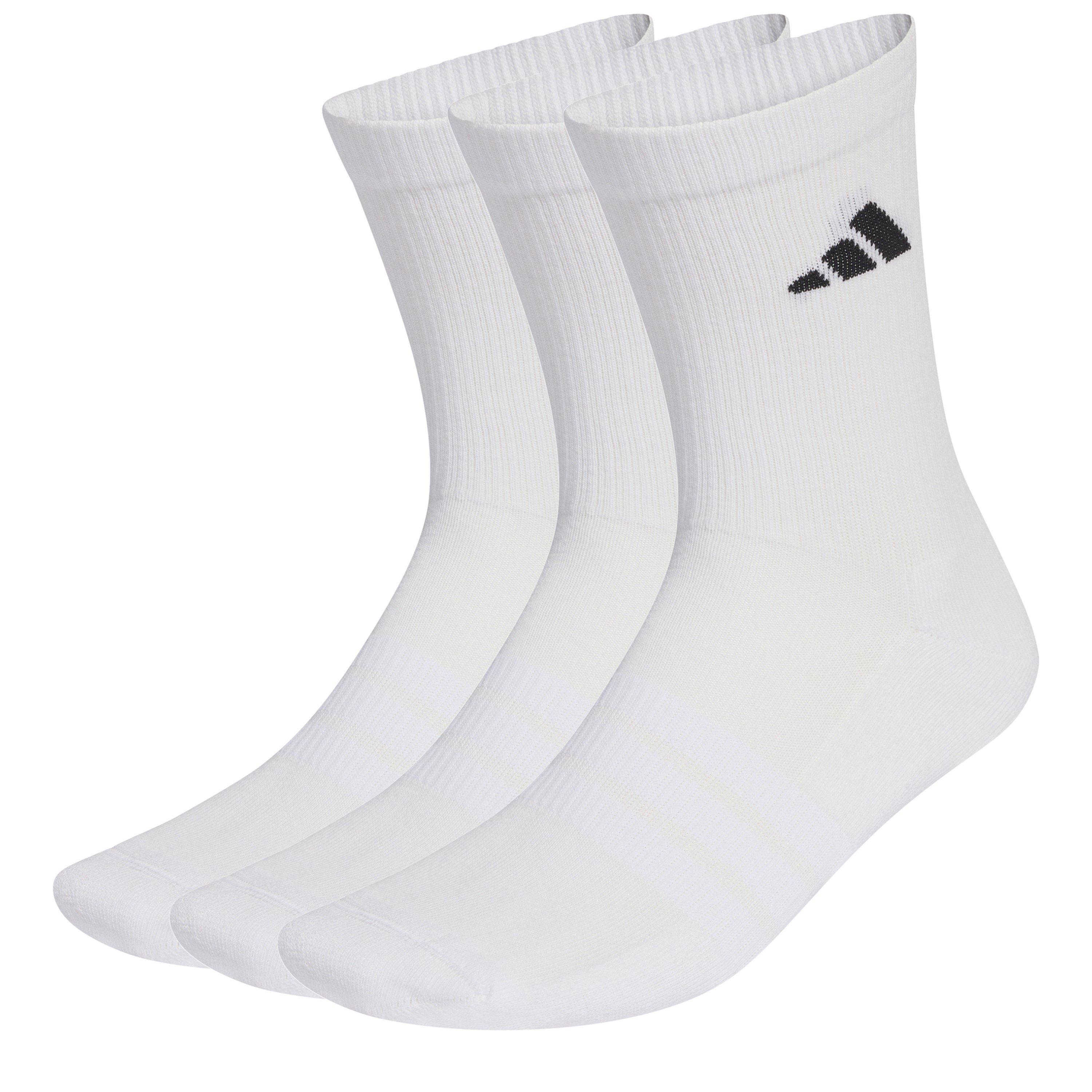 Blanc 3 Bar - adidas - 3-Pack Crew Socks Adults - 2