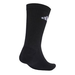 adidas 3 Pack Crew Socks Adults