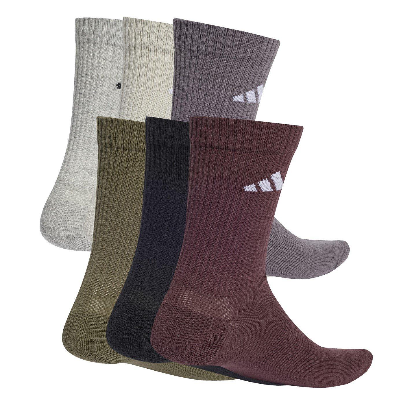 Blandet Jord - adidas - 6-Pack Logo Crew Socks Adults - 2