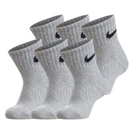 Nike Swoosh Performance Quarter Sock 6 Pack Childrens