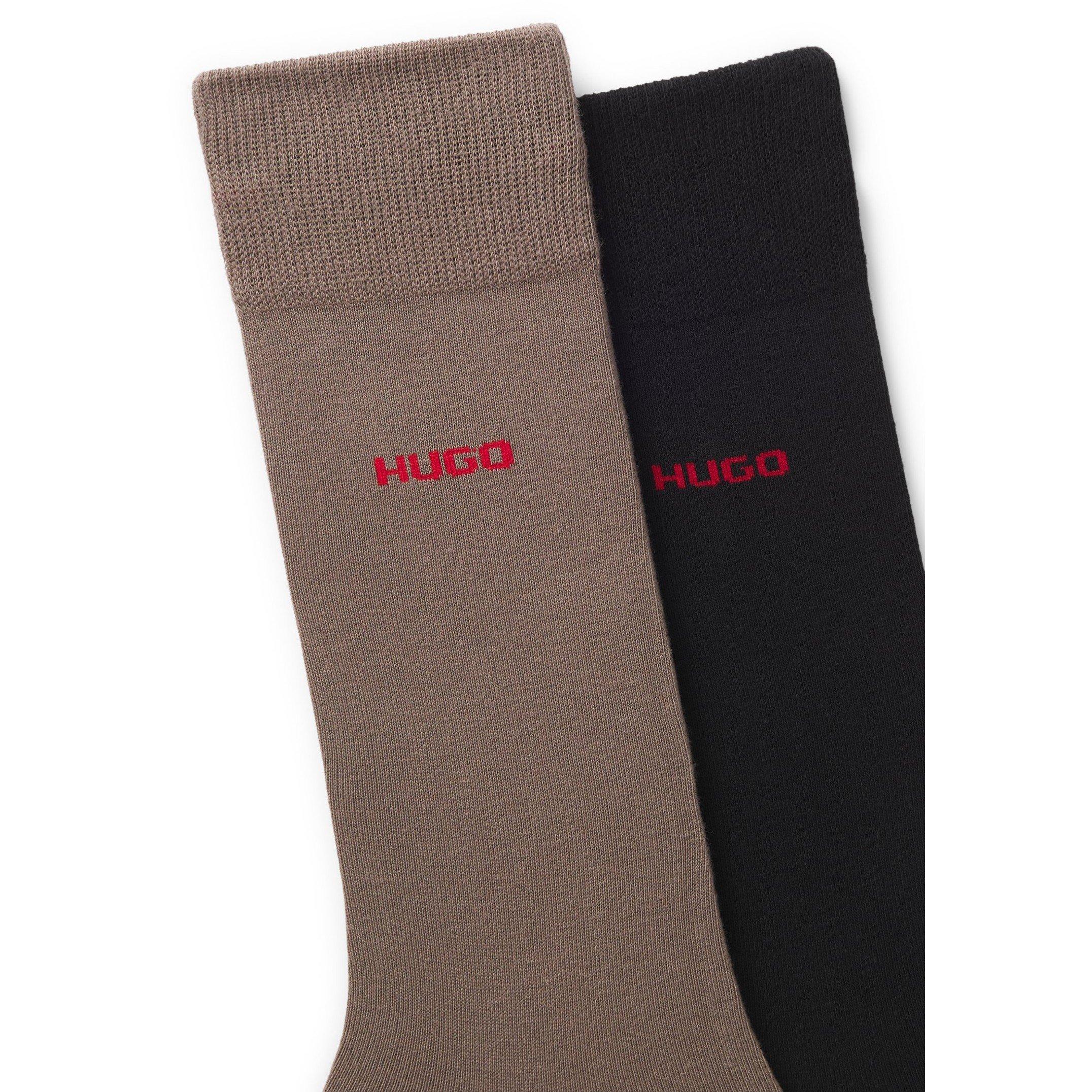 Rust/Copper 223 - Hugo - Hugo Crw Sock 2pk Sn64 - 2
