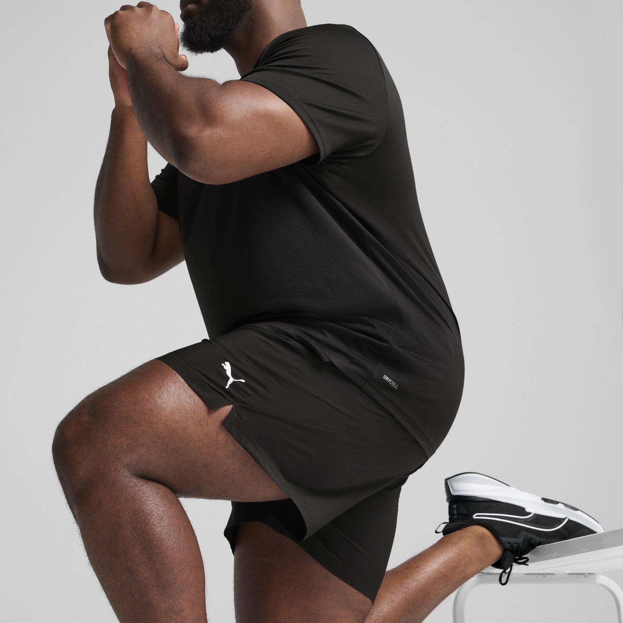 Puma Black - Puma - Puma M Tad Essentials 5 Woven Short Tracksuit Mens - 6