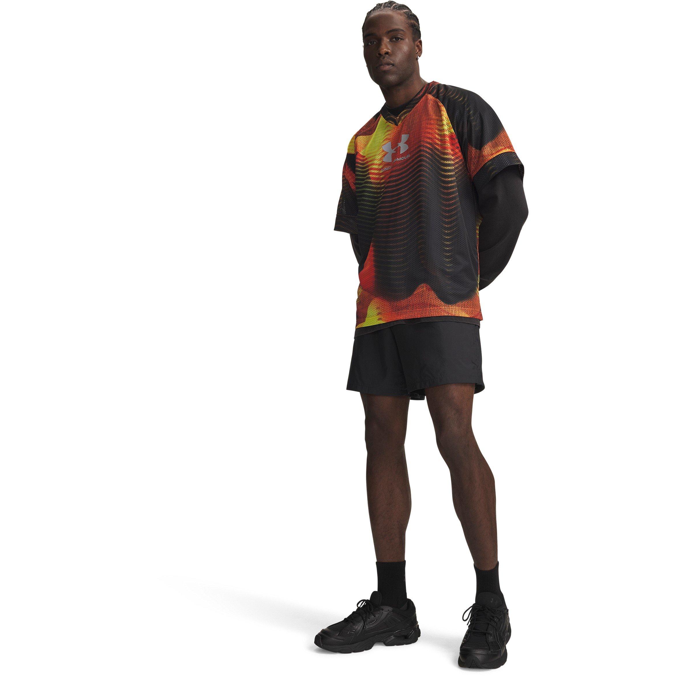 Blk/Pitch Gray - Under Armour - Men's Volley Woven Shorts - 4