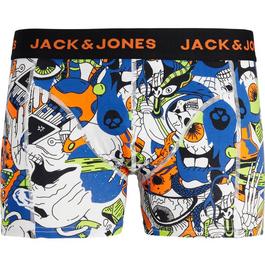 Jack and Jones Skull Boxer Trunk Mens