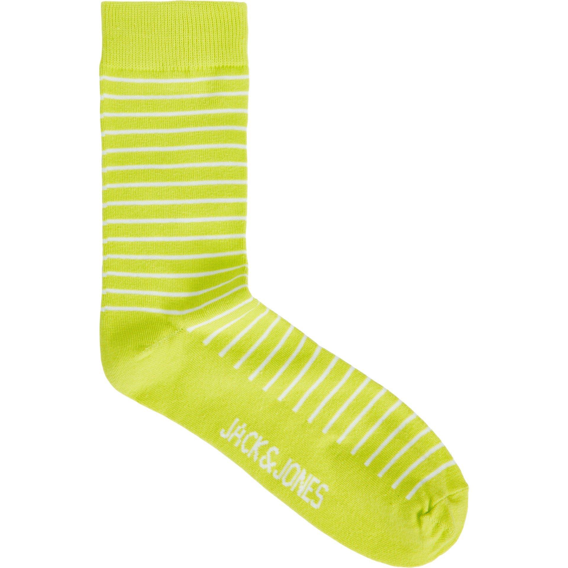 Jack And Jones Men's Stripe Trainers Socks - Love Bird - Mens 6-12