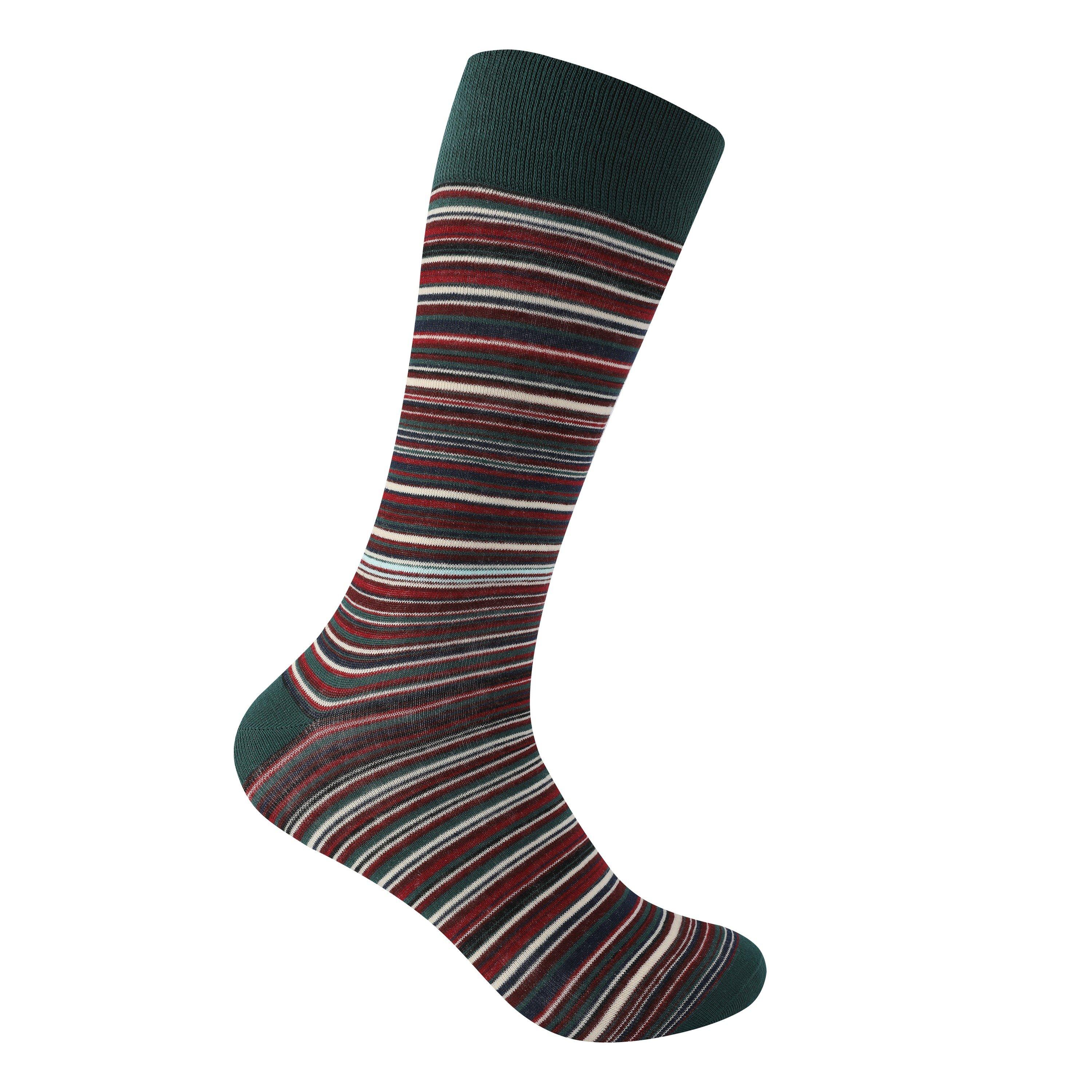 Pin Stripe Asst - Firetrap - 3pk Strip Sock Mens - 2