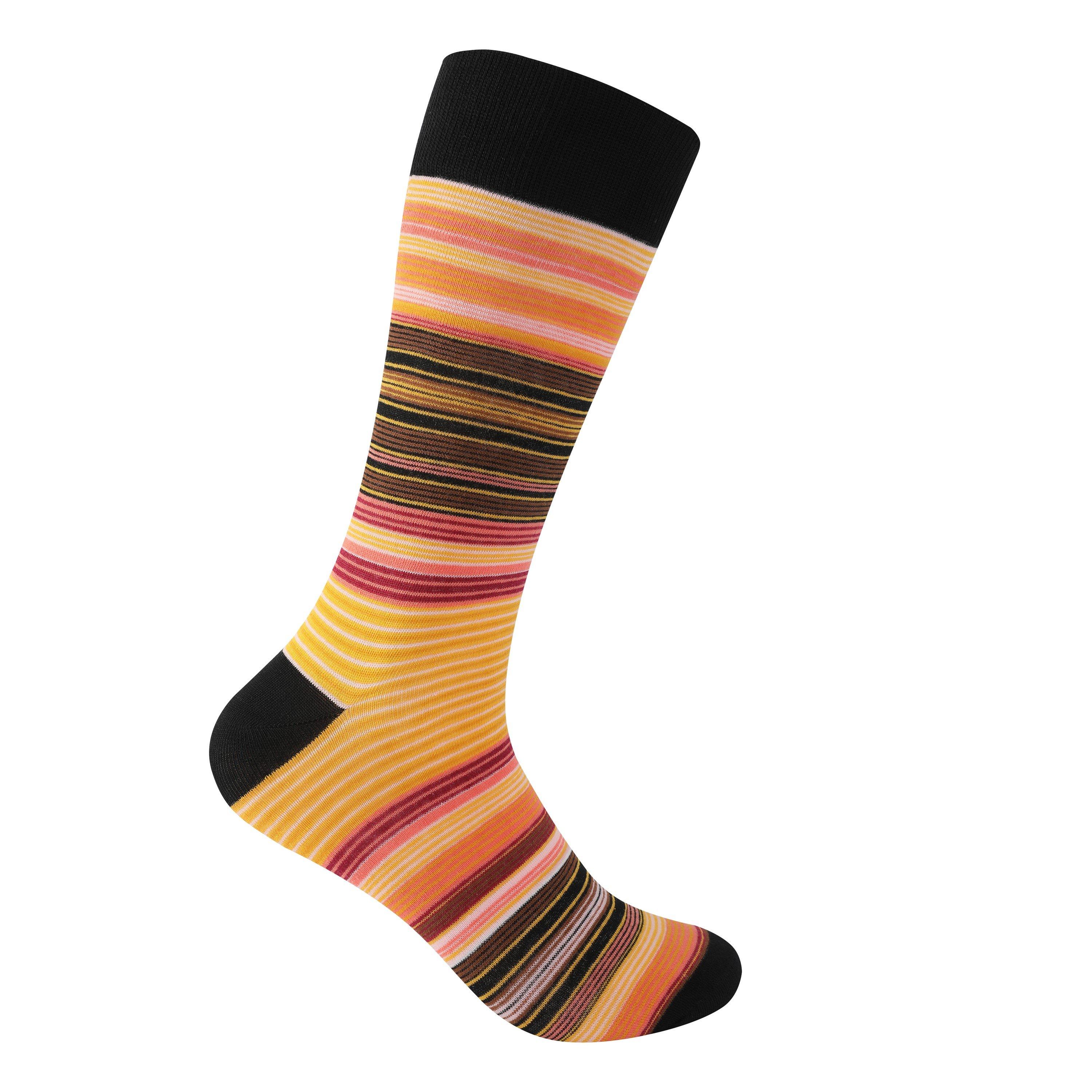 Pin Stripe Asst - Firetrap - 3pk Strip Sock Mens - 3