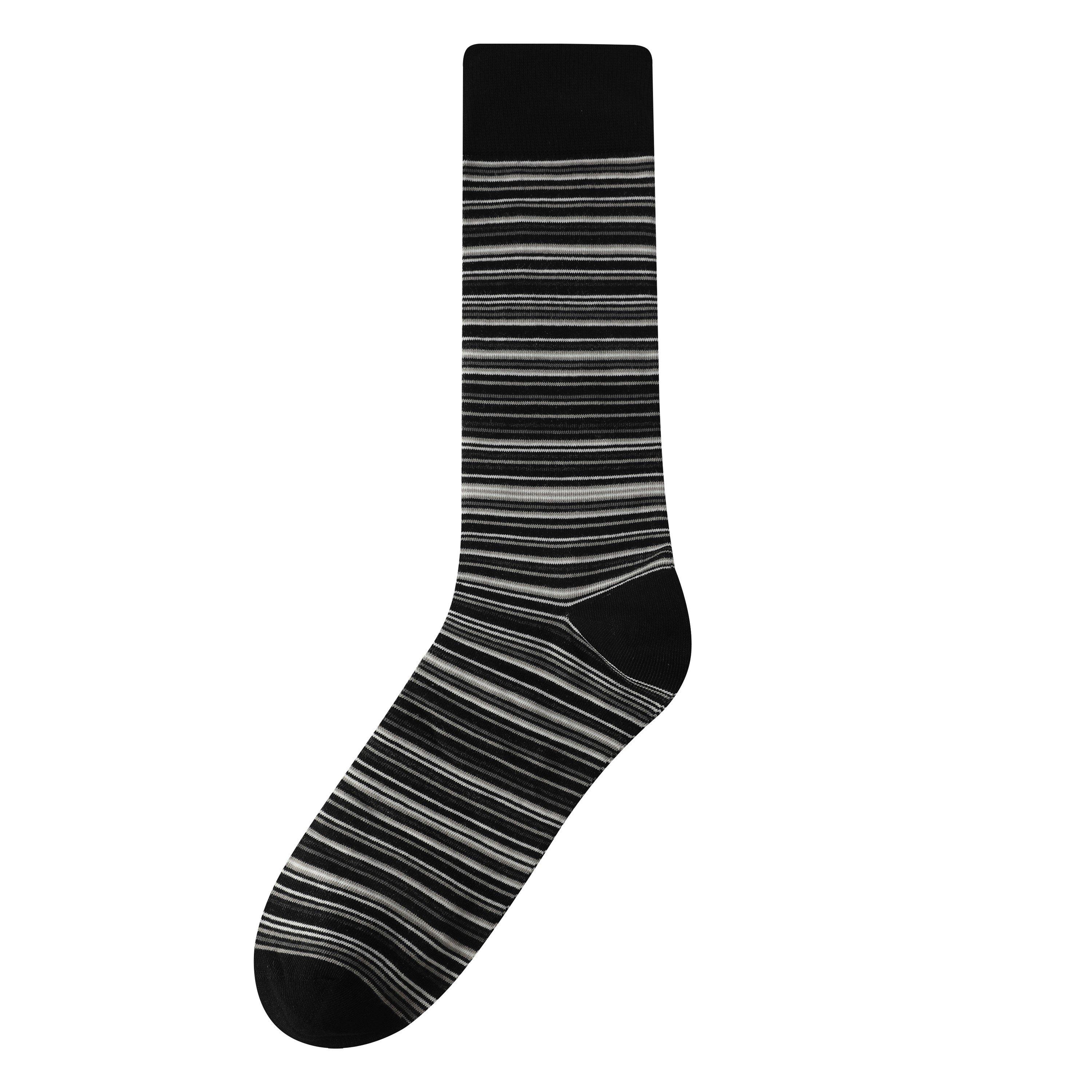 Pin Stripe Asst - Firetrap - 3pk Strip Sock Mens - 7