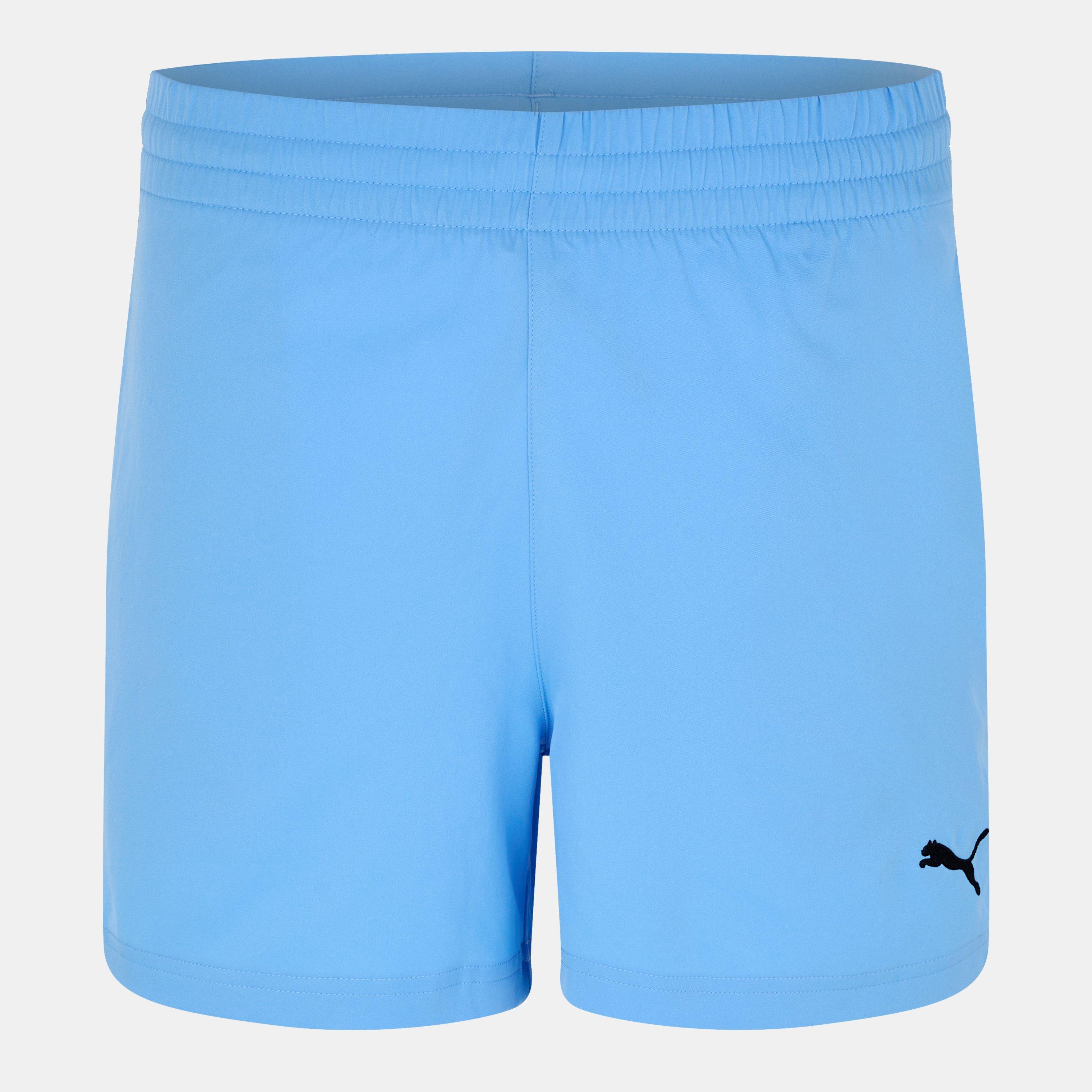 Puma Men's Essential Woven Tracksuit Shorts - Light Blue - L