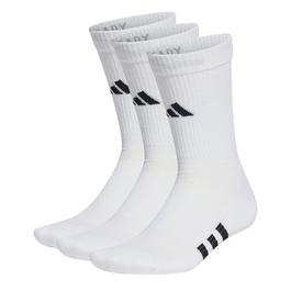 adidas Performance Cushioned Crew Socks 3 Pairs Juniors