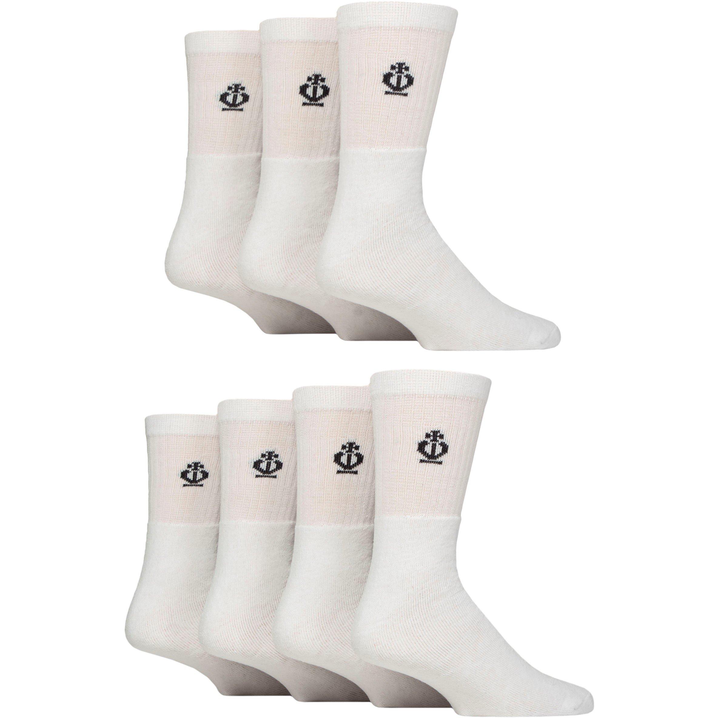 Men's 7 Pack Sport Crew Socks