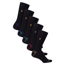 Farah Faxom 5 pack Dress Socks