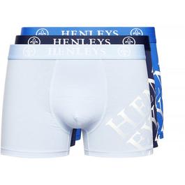 Henleys 3 Pack Boxers