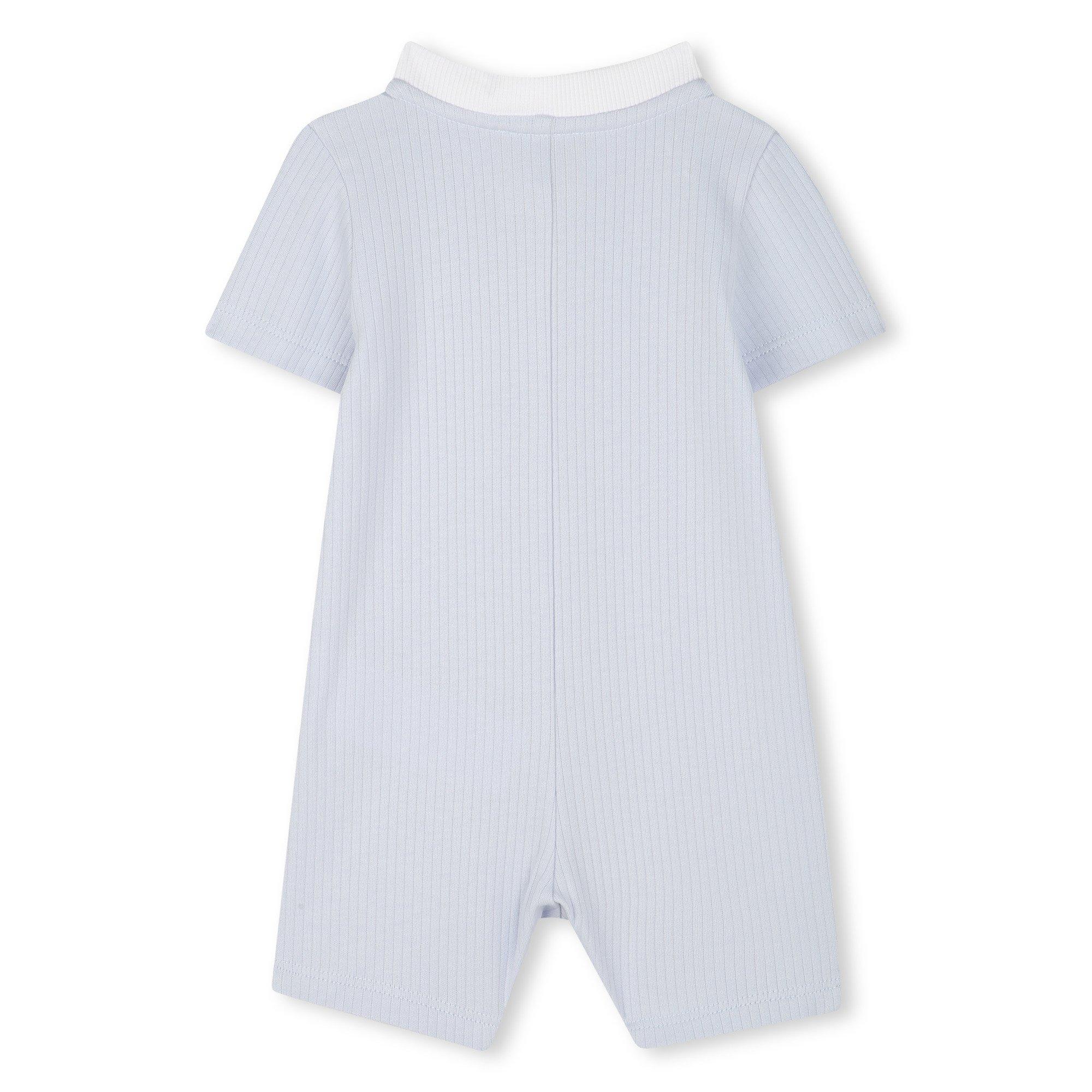 Blue 771 - GIVENCHY - Kids' Logo All Over Print Onesie - 2