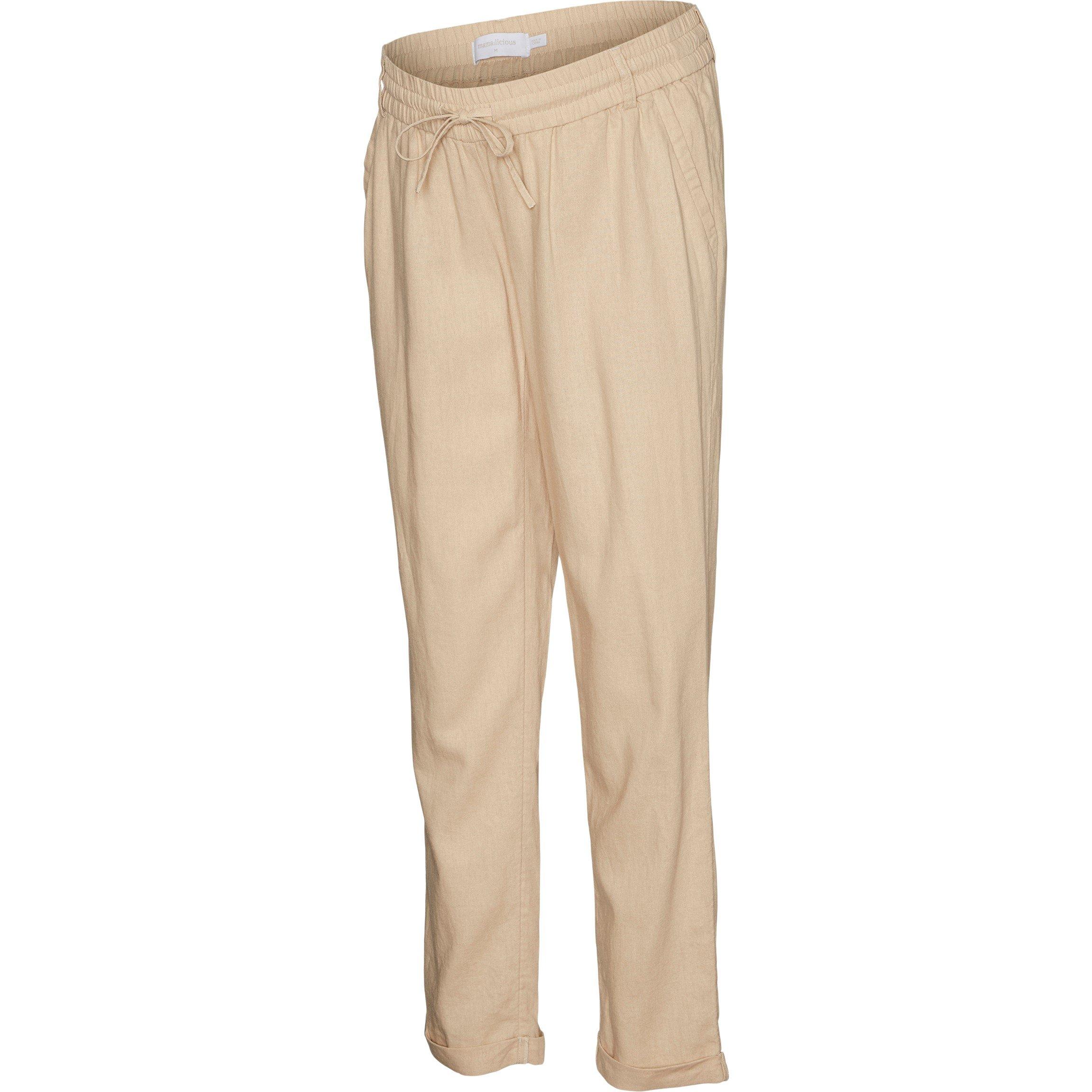 Irish Cream - Mamalicious - Women's Maternity Pyjama Trousers - 5