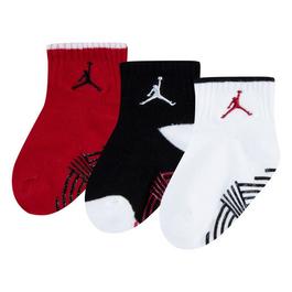 Air Jordan 3 Pack Quarter Length Socks Infants