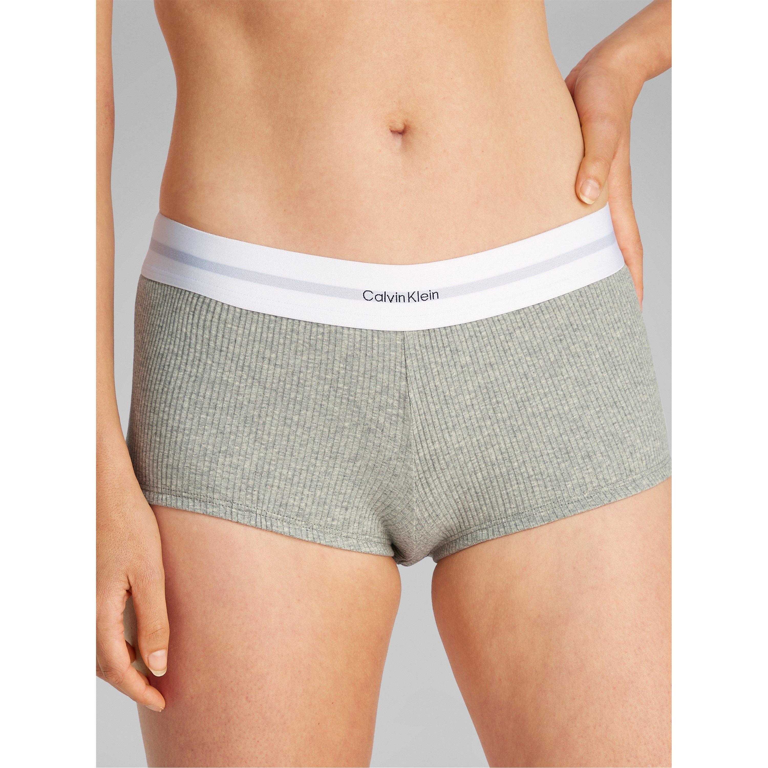 Gris Heather - Calvin Klein - Women's Shorts - 1