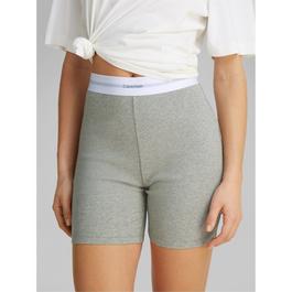 Calvin Klein COTTON STRETCH RIB LOUNGE SHORTS