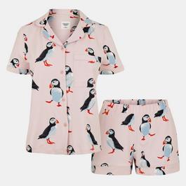 Chelsea Peers Print Short Sleeve Pyjamas Set