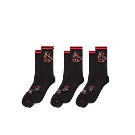 Money Flaming Ape Sport Sock 3Pk