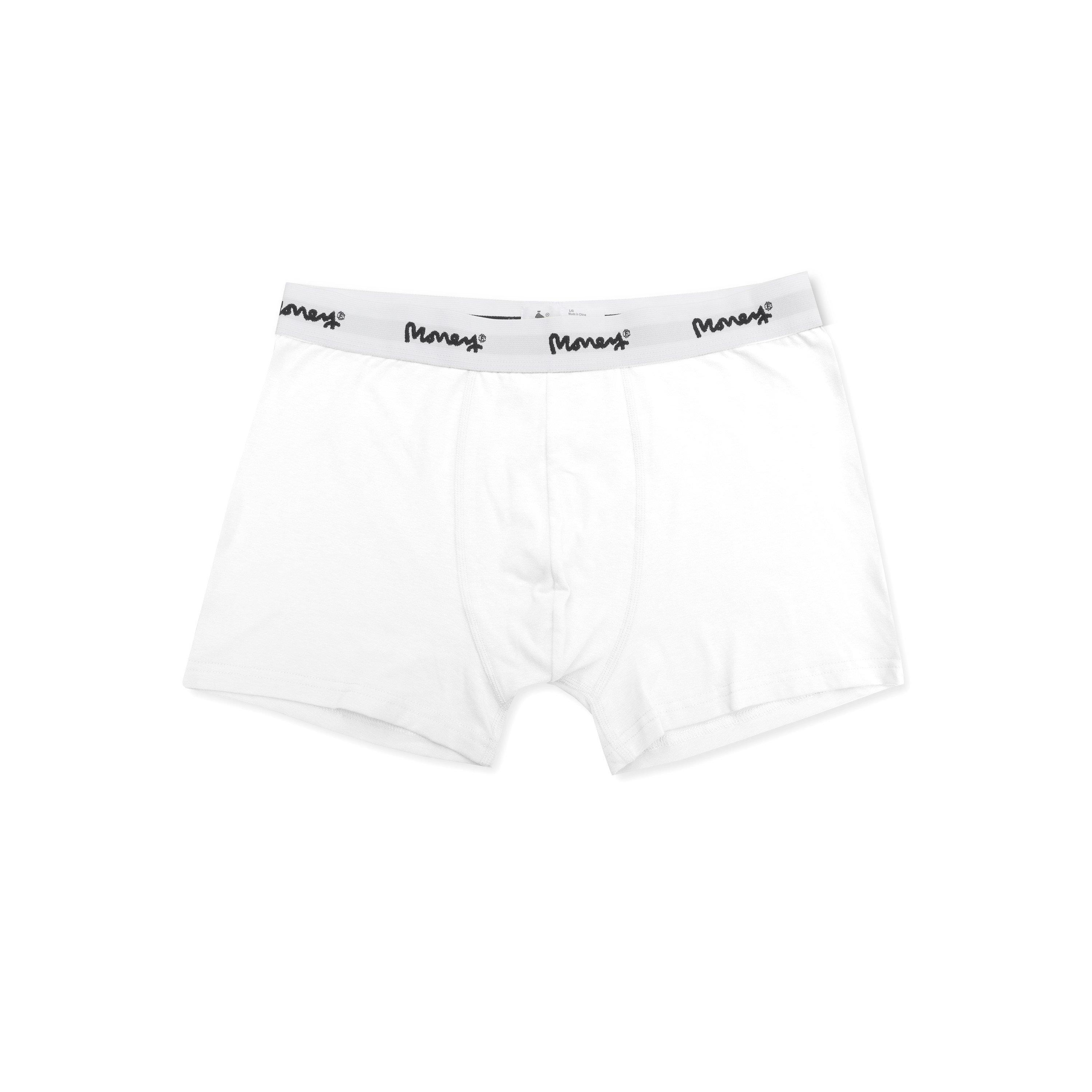 Gry Mrl/Blk/Wht - Money - Classic Repeat 3Pk Trunks - 4