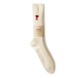 Ami Paris 3 Pack Ami De Coeur Crew Socks