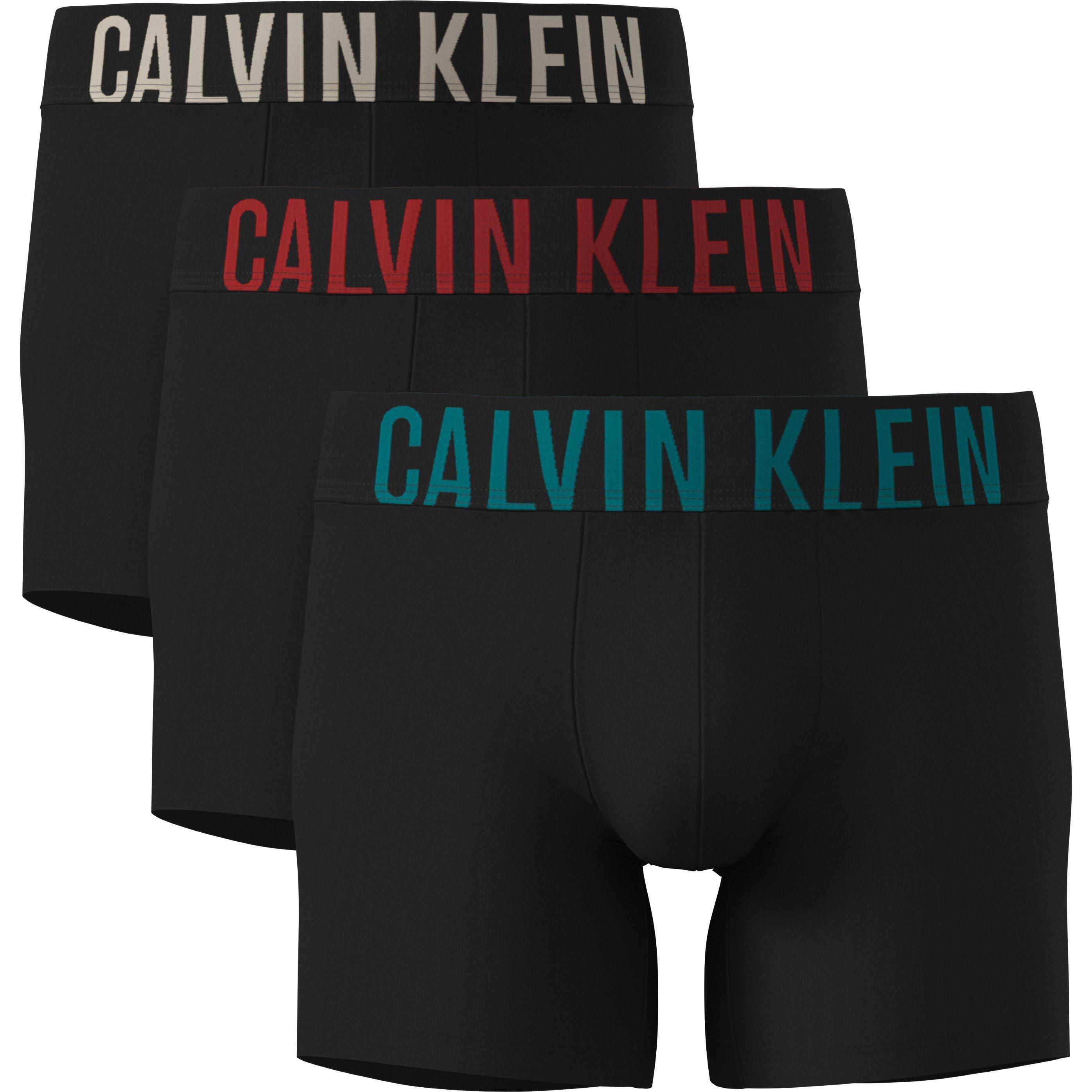 Calvin Klein Men's Trunks - Blu/Red/Gry Wb - X Large